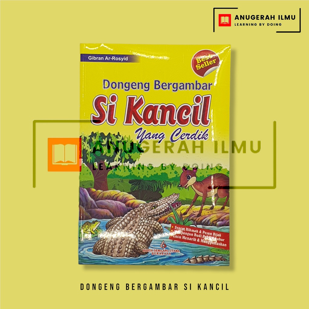 Jual Dongeng Bergambar Si Kancil Yang Cerdik / Bergambar / Cerita