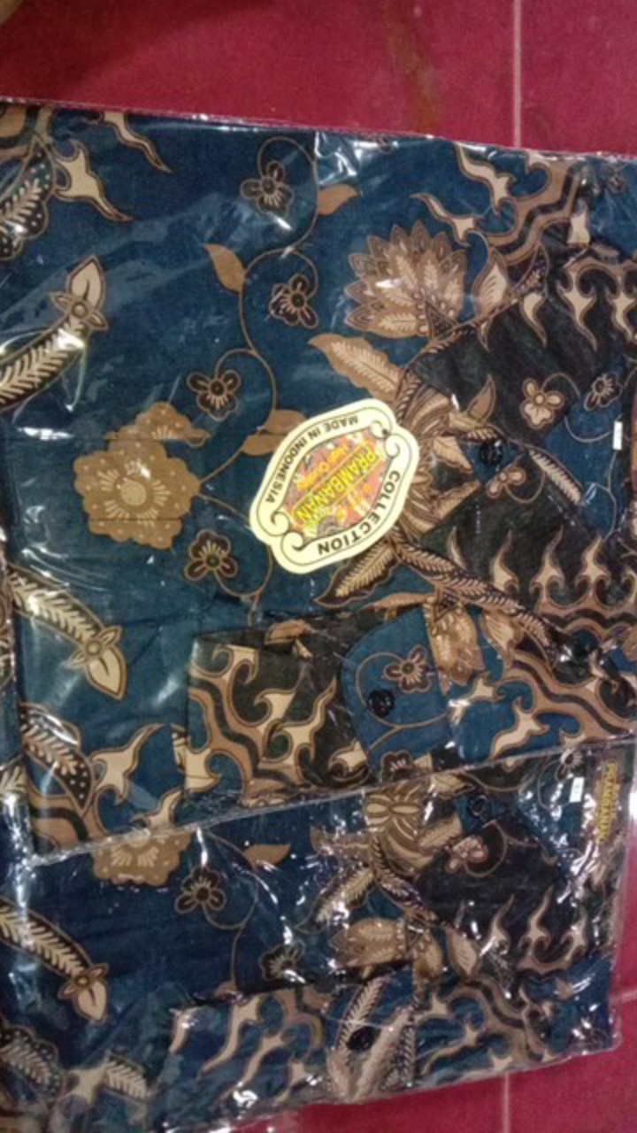 Kemeja Batik Lengan Panjang 021 Risna Batik Hrb026 Hem Batik