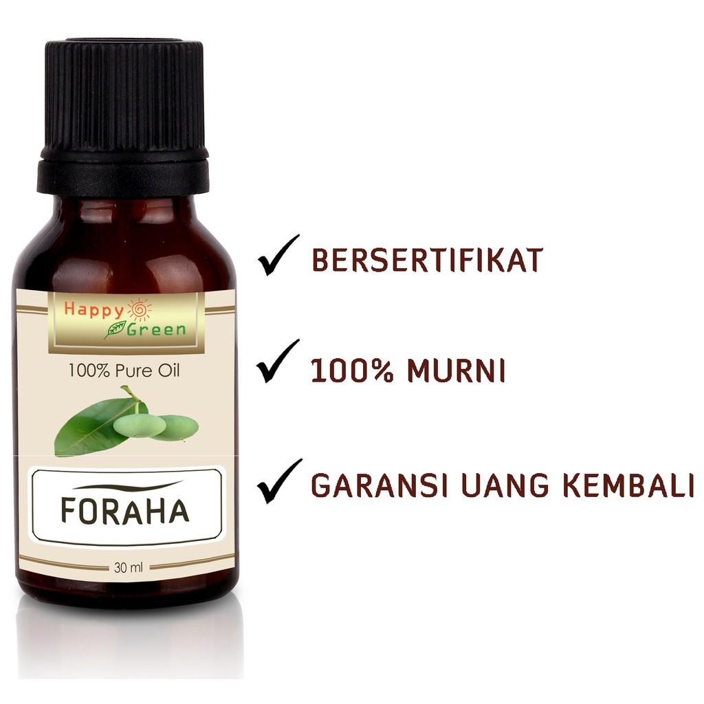 Happy Green Foraha Oil (30 ml) - Minyak Virgin Calophyllum Inophyllum