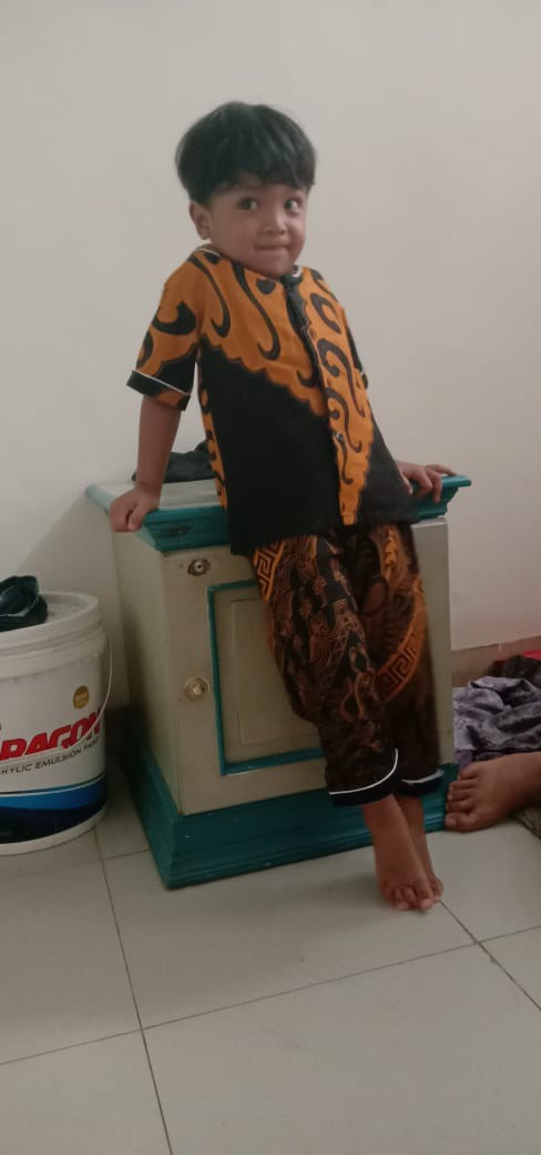 Piyama Anak//piyama Batik Solo Murah // Setelan Anak (baju + Celana)baju Tidur Anak Size (s,,m,l,xl)