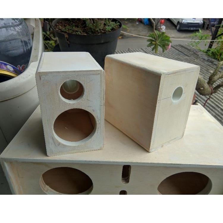 Siap Kirim.. Box speaker 2 way 4 inch + tweeter acr702/walet --- Harga per 1 pcs