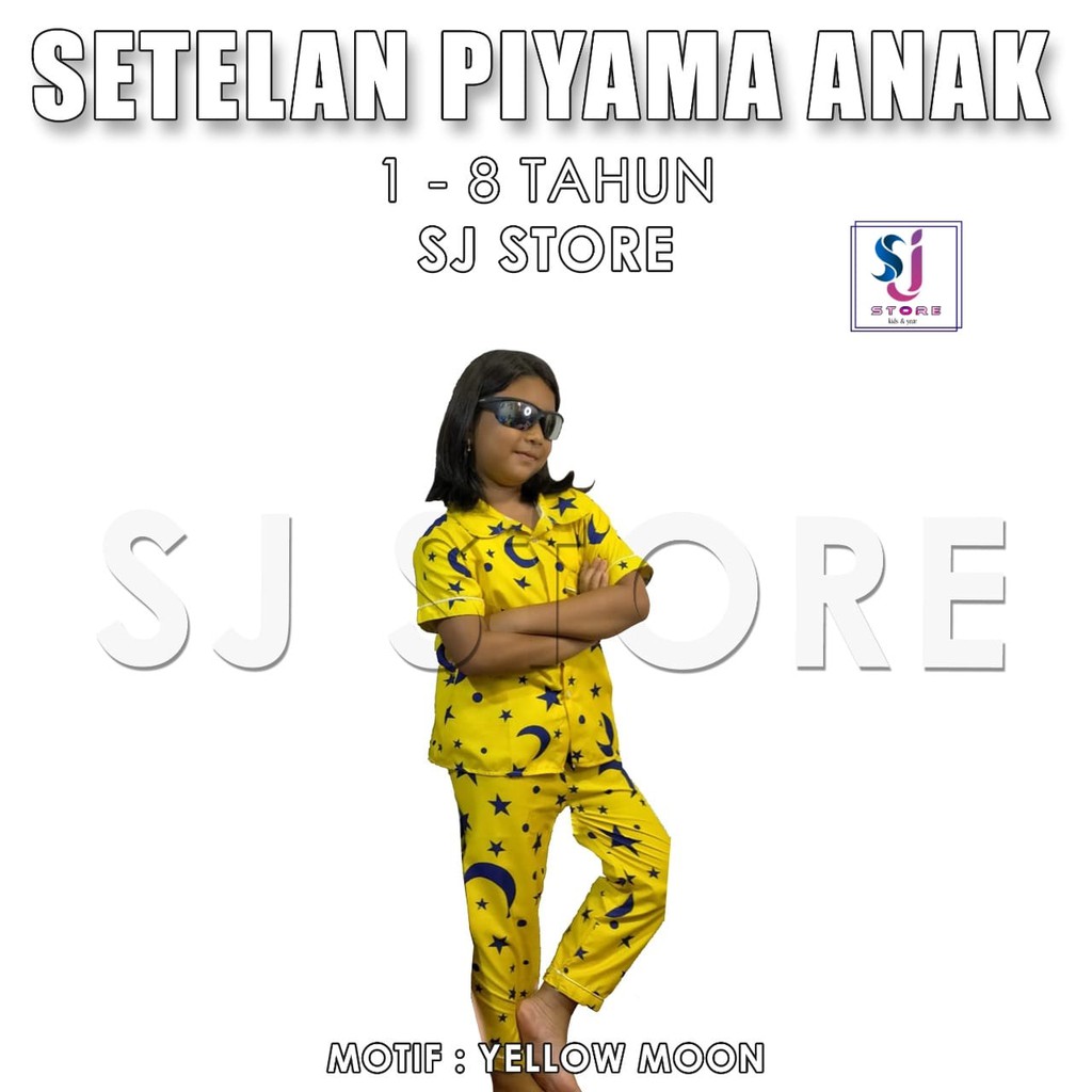 Setelan / Piyama Anak Junior Terbaru &amp; Terlaris 6 - 10 Tahun