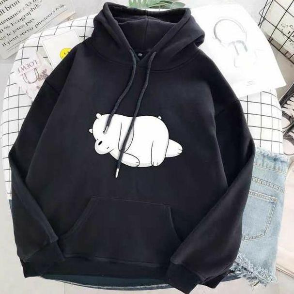 SWEATER BINO / HODDIE SWEATER WANITA BINO BAHAN BABYTERRY TEBAL GOOD QUALITY-6