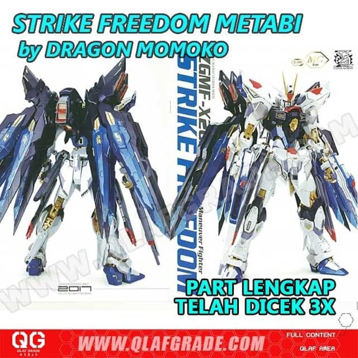 Strike Freedom Dramok Dragon Momoko Metal Frame Special Effect