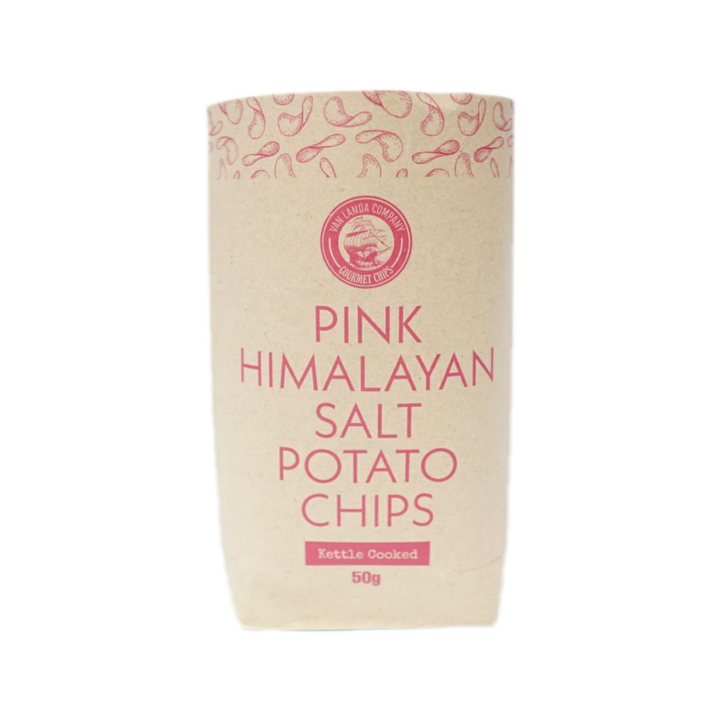 

Van Landa Potato Chips - Himalayan Salt 50 gr (No MSG)