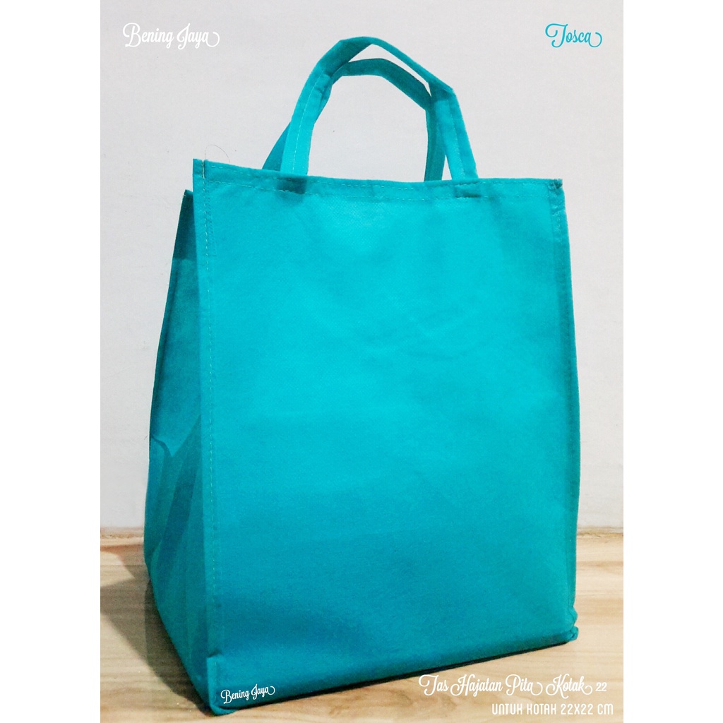 

Tas Hajatan Goodie Bag Pita Kotak 22 Polos