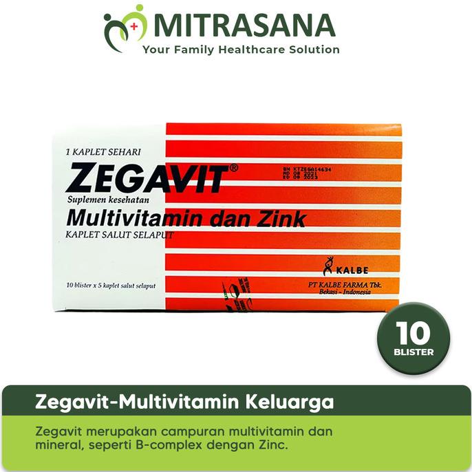 Zegavit - Multivitamin Kelauarga