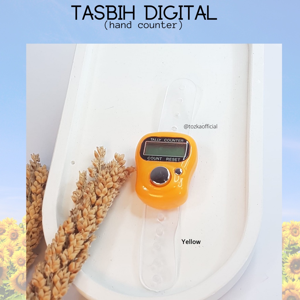 Tasbih digital I  Alat hitung digital Tasbih I Hand counter I Tozka official