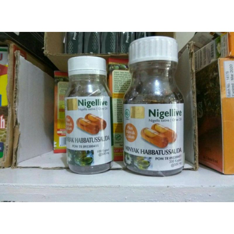 Minyak Habbatussauda Nigellive Oil 200 kps
