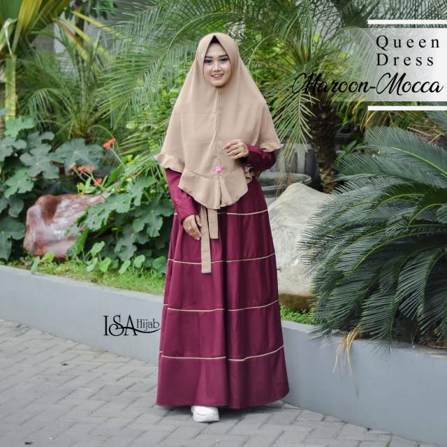 QUEEN DRESS BY ISA HIJAB