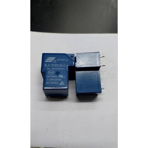 Relay Kodok 12V 24V Songle 30A 6Pin Original Relay PCB Songle 30A 12V 24V Asli