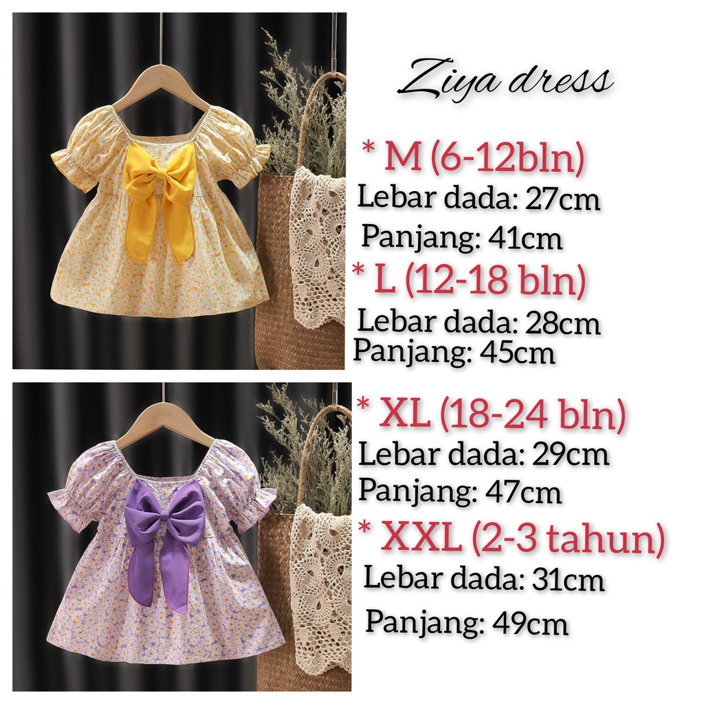 Dress Bayi Baju Anak Bayi Perempuan Gaun Pesta Anak Bayi Cewek Pakaian Bayi Perempuan Import-8