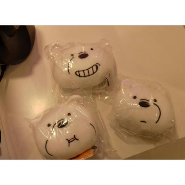 GANTUNGAN KUNCI WBB KARAKTER ICE BEAR miniso