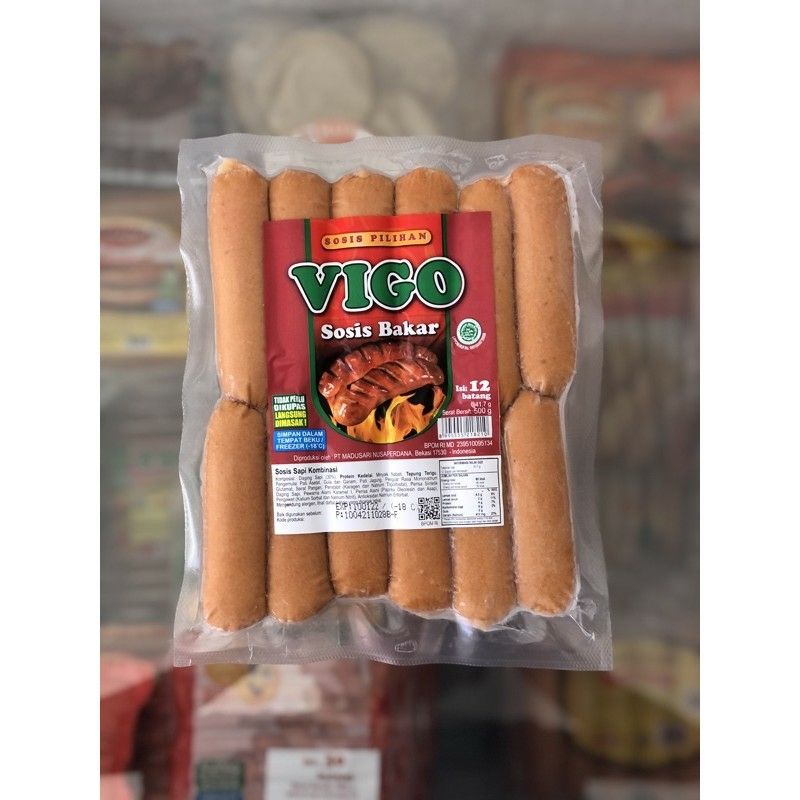 

Vigo sosis bakar 12pcs 500gr