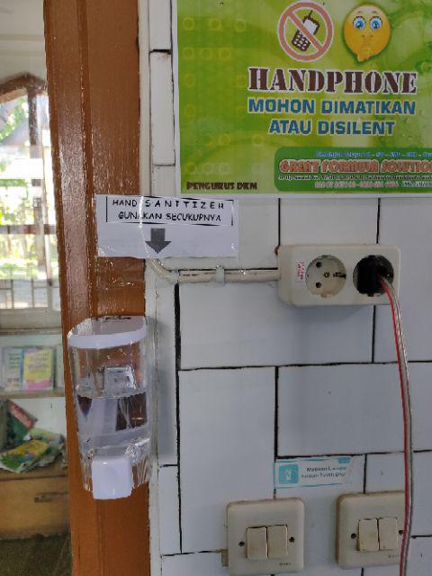 Tempat Dispenser Sabun Shampoo Cair Tembok / Pencet Silfra