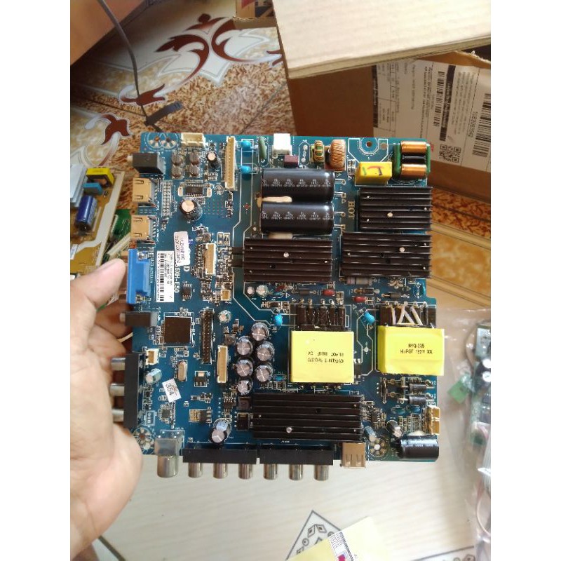mb mainboard tv polytron pld 43B150/43B1550
