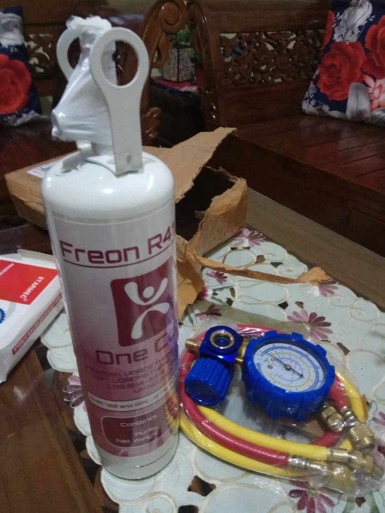 Paket Komplit Isi Freon R410a