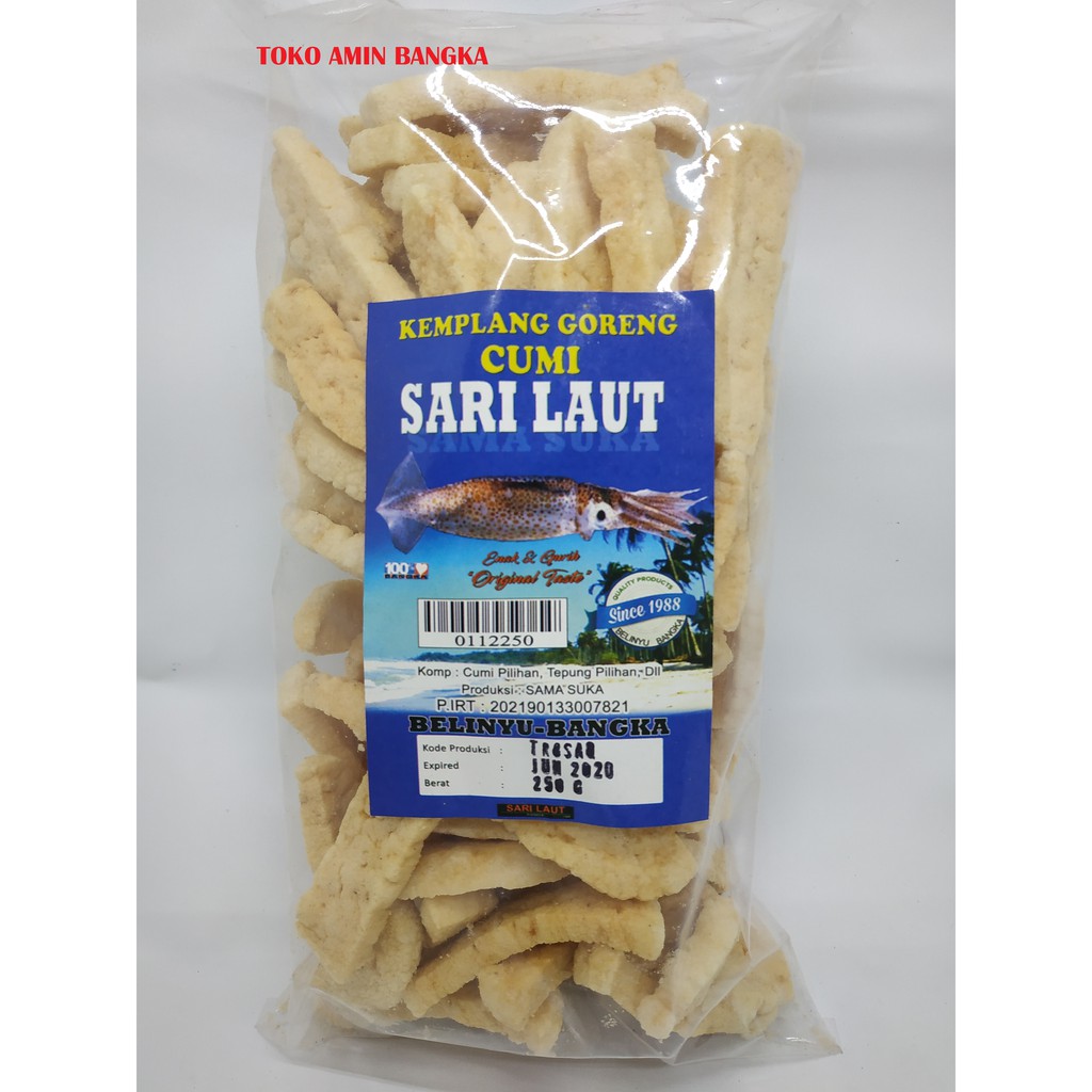 

Kerupuk Stick Cumi Cap Sari Laut