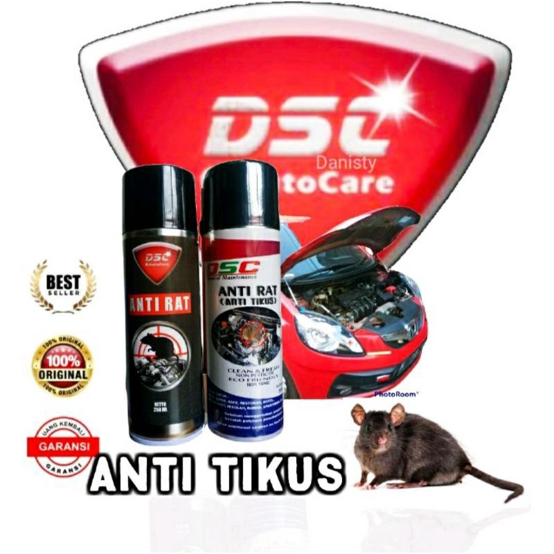 DSC Anti Rat 300ml - Pengusir Tikus Dan Serangga DSC Spray Anti Pengusir Tikus | Pembasmi Tikus | Ob