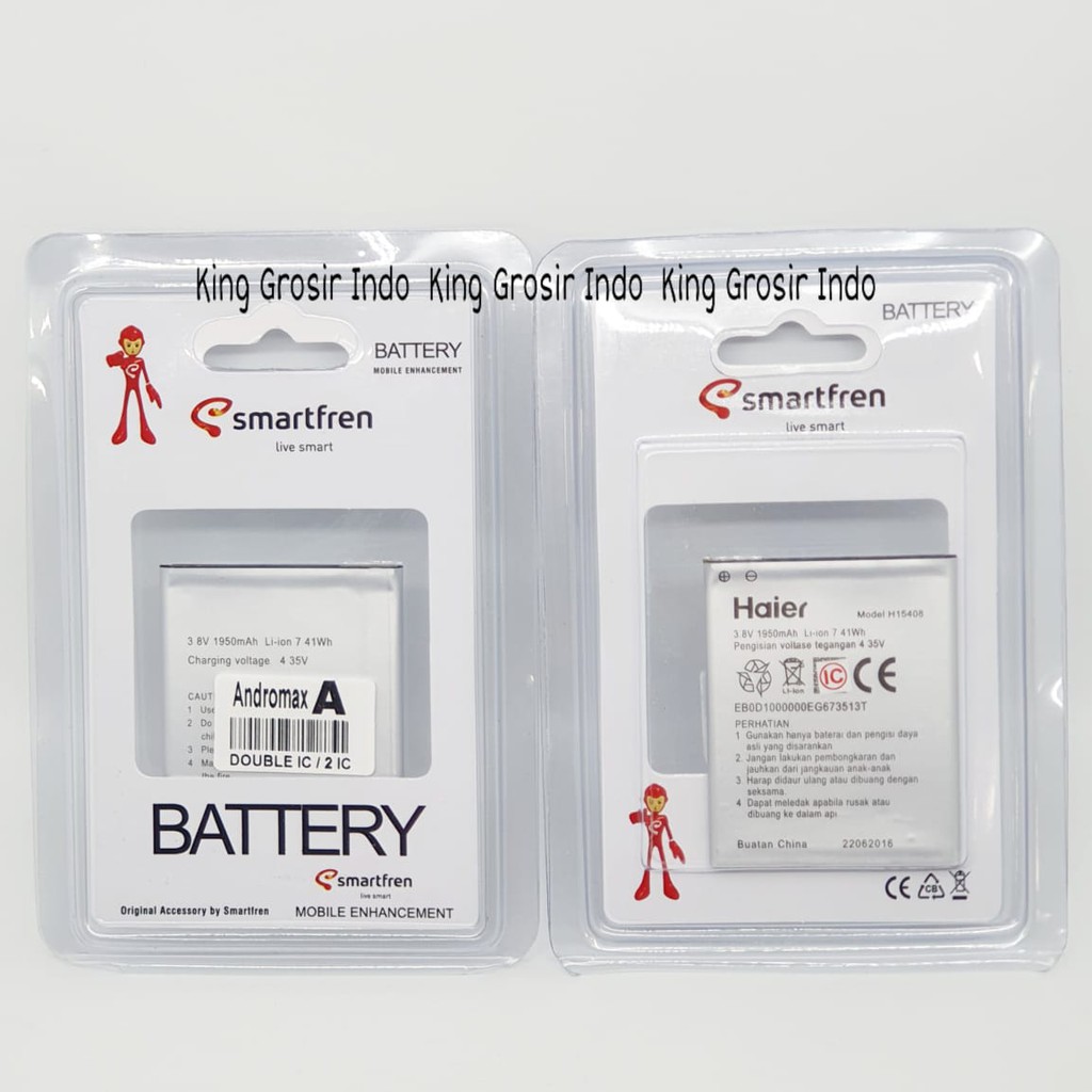 Baterai Smartfren Andromax A A16C3H / H15408 Original OEM