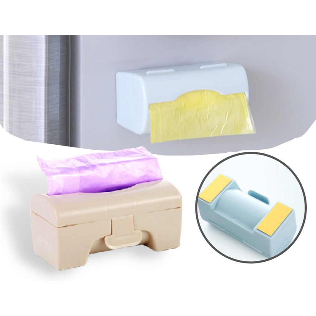 Kotak Penyimpanan Kantong Plastik Sampah Roll Mini