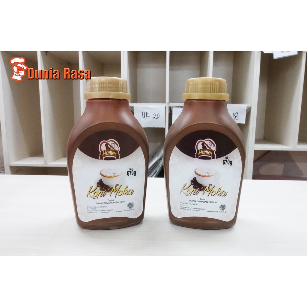 

Hamer perisa pasta Kopi Moka 500ml (Gratis MRJELLY Agar-agar 1 Sachet)