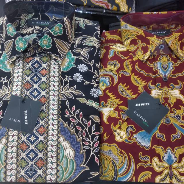Kemeja batik ALISAN lengan pendek