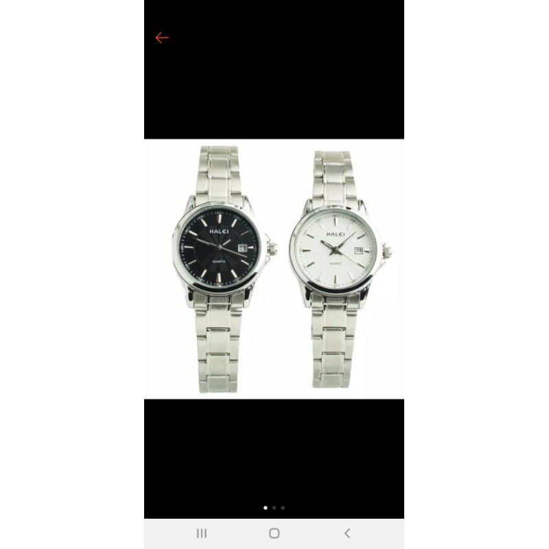jam tangan couple air halei original 563L