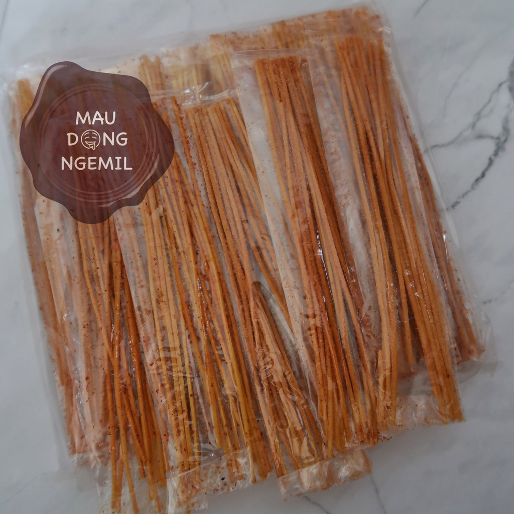 

Mie Lidi Pedas Asin 5-10pcs Camilan Jadul