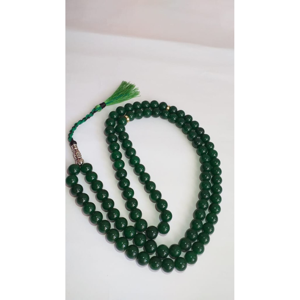Tasbih batu tasbih batu asli tasbih batu giok tasbih batu giok hijau tasbih batu giok original