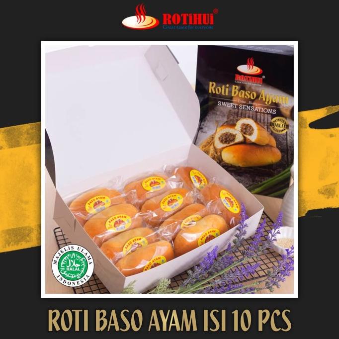 

roti baso ayam isi 10 pcs