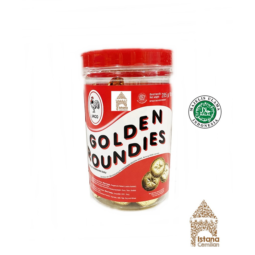 Cokelat Golden Roundies Ayam Jago Koin (isi 95 pcs)