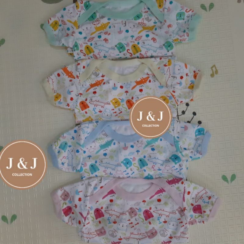 Romper Bayi Motif / Baju bayi boy &amp; girl (0-6 bulan)