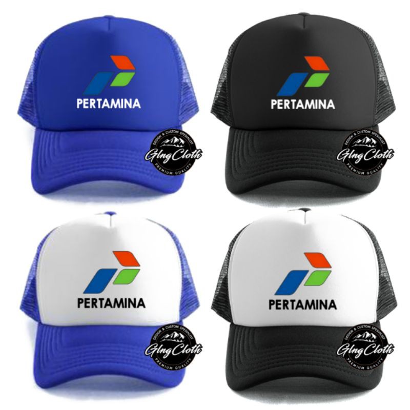 Topi Pertamina Trucker
