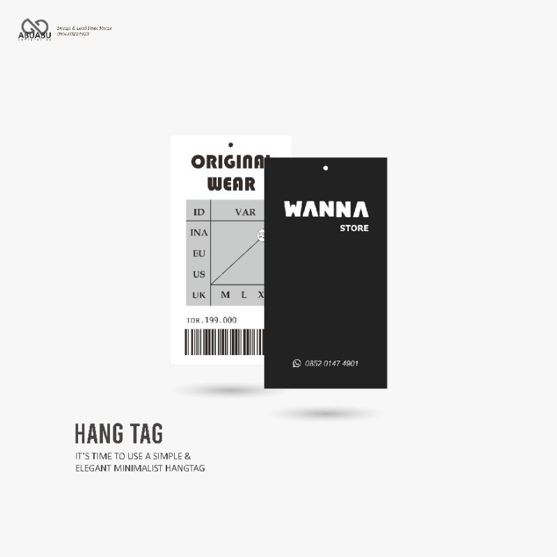 

HANG TAG BAJU PAKAIAN