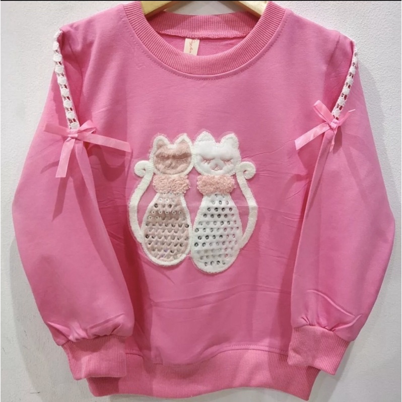 Detail Produk Switer Anak Perempuan import/Switer Anak Perempuan usia 5-11 tahun COD berlaku