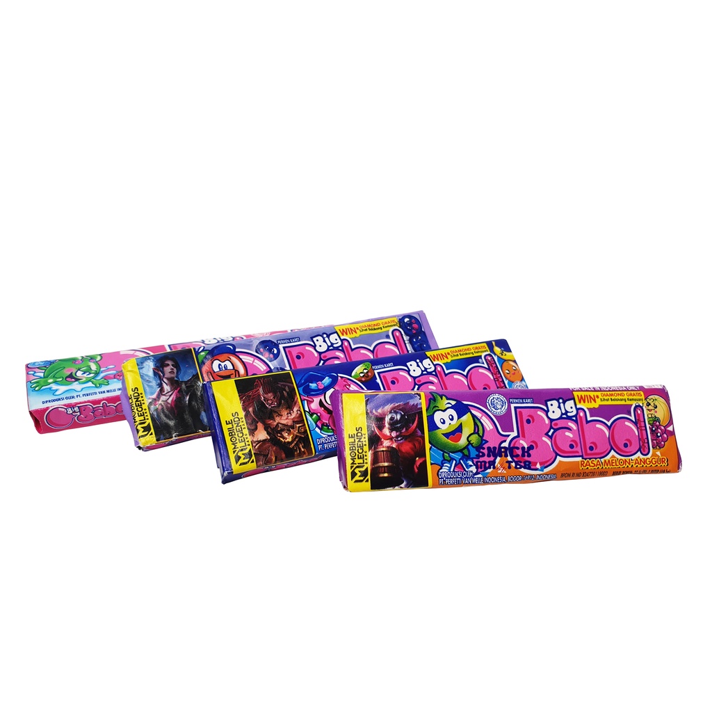 

Permen Karet Big Babol Stick - Netto 22.5 gr (Isi 5 butir)