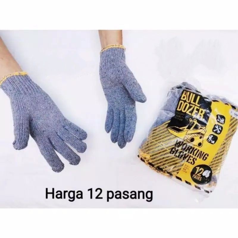 (GROSIR) 1 Lusin Sarung Tangan Pekerja BLDZR