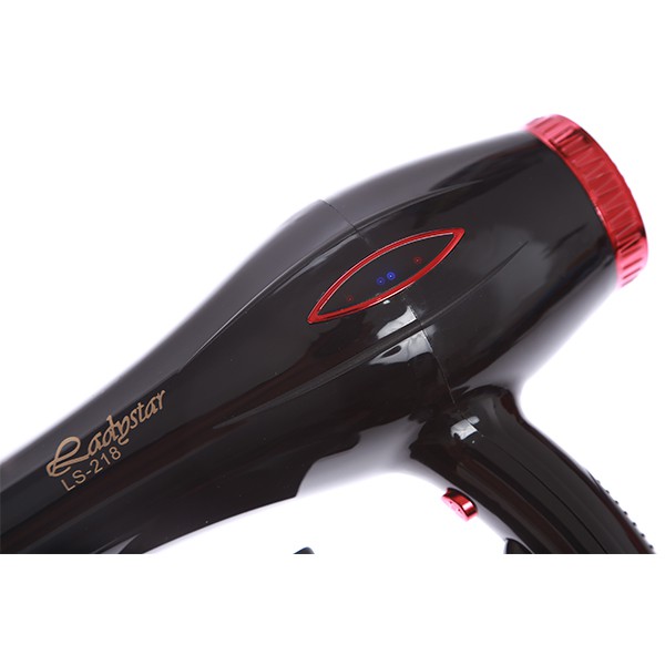 ALAT PENGERING RAMBUT HAIR DRYER LADYSTAR LS 218 HAIRDRYER ANION BLUE RAY 1000W