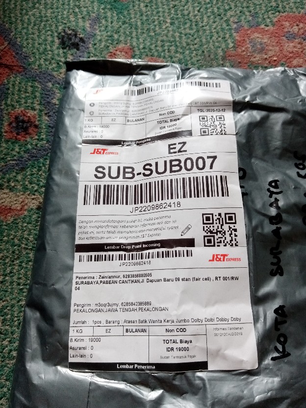 Atasan Batik Wanita Kerja Jumbo Dolby Dolbi Dobby Doby Modern Dan Terbaru 2020