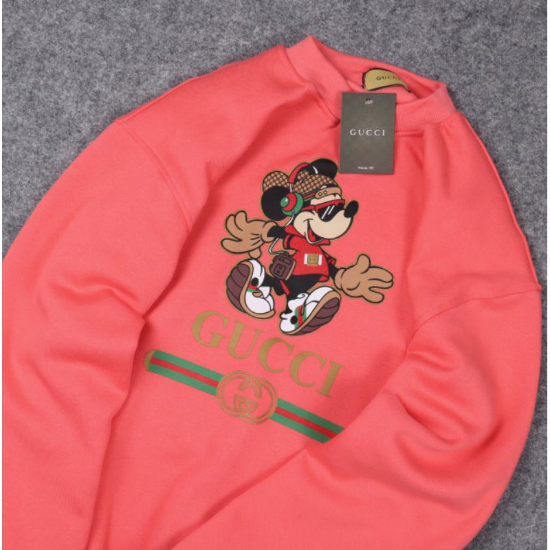 JAKET SWEATER CREWNECK GC MICKEY UNISEX PREMIUM QUALITY