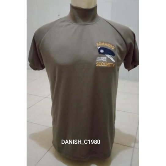 kaos security bordir