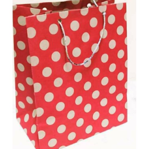 

Paper bag kertas R5 polkadot (18x10x22)