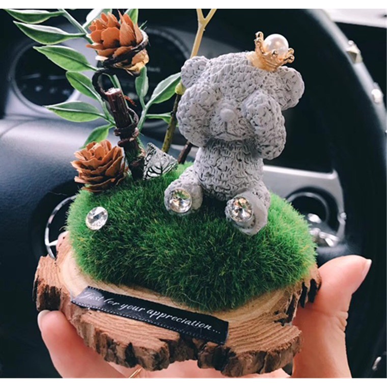 Parfum Pewangi Pajangan Dasboard Mobil Back to Nature Garden Teddy Bear Series