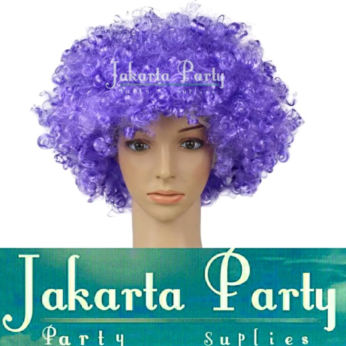 KECANTIKAN AKSESORIS RAMBUT RAMBUT PALSU AC 1082 WIG / WIG KRIBO / WIG KERITING / RAMBUT PALSU / WIG