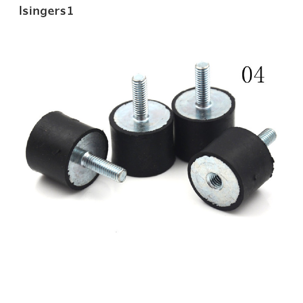 (lsingers1) 4pcs Mount Isolator Bobbin M5 M6 Bahan Karet Anti Getaran Untuk Mobil