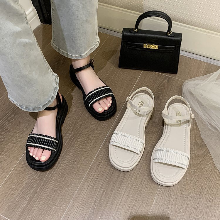 [COZY] Jessy Sandal Tali Korea Fashion Wanita Import