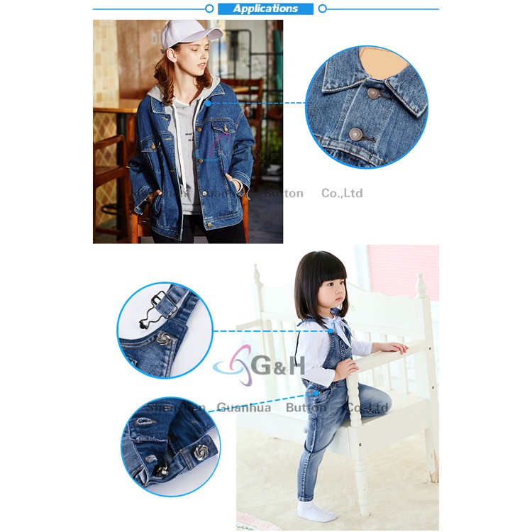 Kancing Celana Ajaib Perfect fit button CELANA Jeans Jean kekecilan kebesaran kancing serbaguna