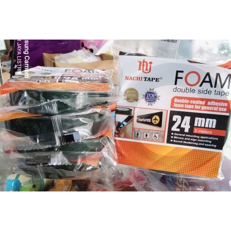 Double Tape Foam Nachi 24mm x 5m