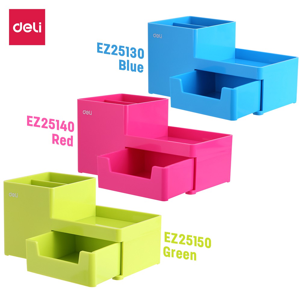 

Deli Seri Pengatur Meja Series Desk Organizer 1 laci drawer EZ251